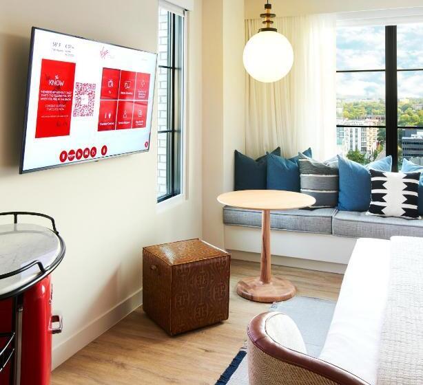 스탠다드 룸 킹사이즈 침대, Virgin Hotels Nashville