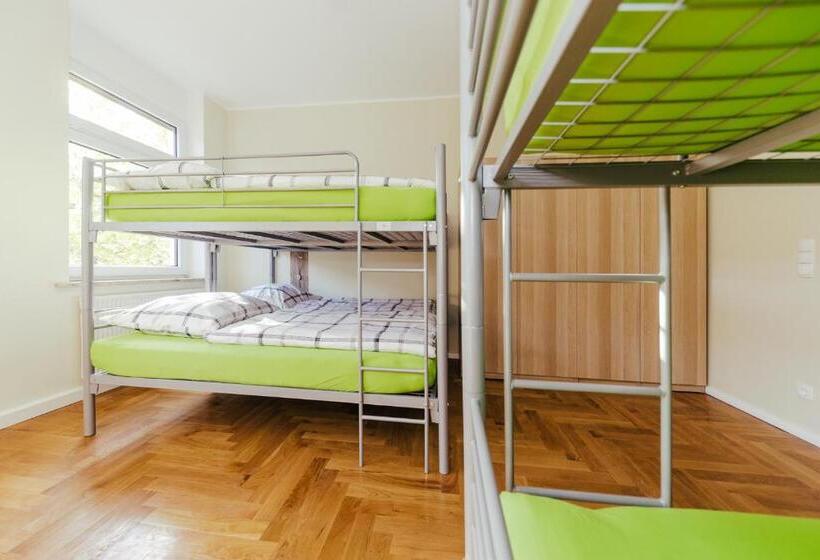 غرفة عائلية, Wandery Hostel Dessau
