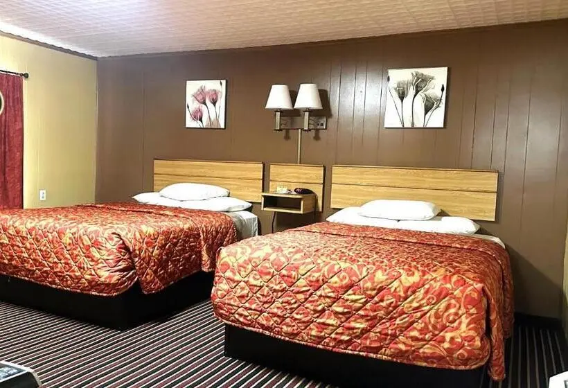 ２ダブルベッドのスタンダードルーム, Relax Inn Vinita