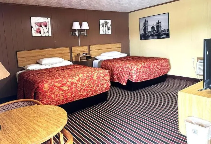 ２ダブルベッドのスタンダードルーム, Relax Inn Vinita