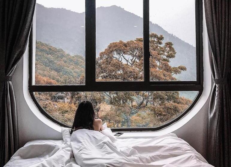 اتاق استاندارد با چشمانداز کوهستان, Le Vent Tam đảo Homestay