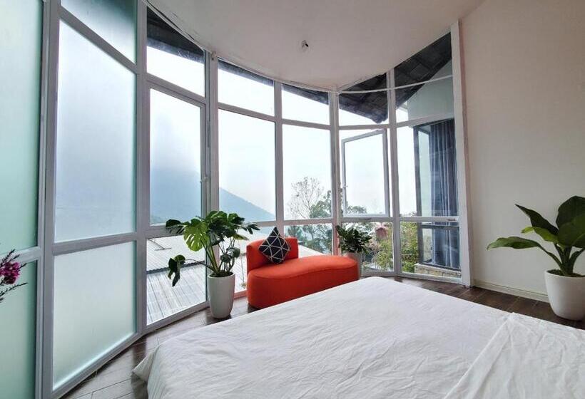 آپارتمان 1 خوابه با چشمانداز, Le Vent Tam đảo Homestay