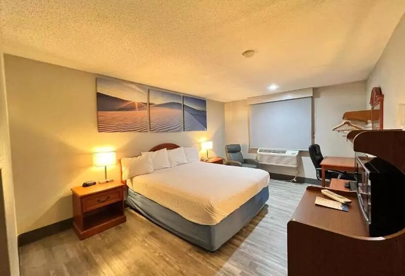 キングサイズベッドのスタンダードルーム, Antelope Inn & Suites