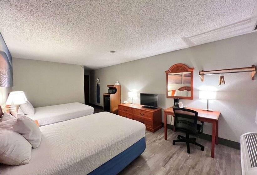 Номер Стандарт 2 Двуспальные Кровати, Antelope Inn & Suites