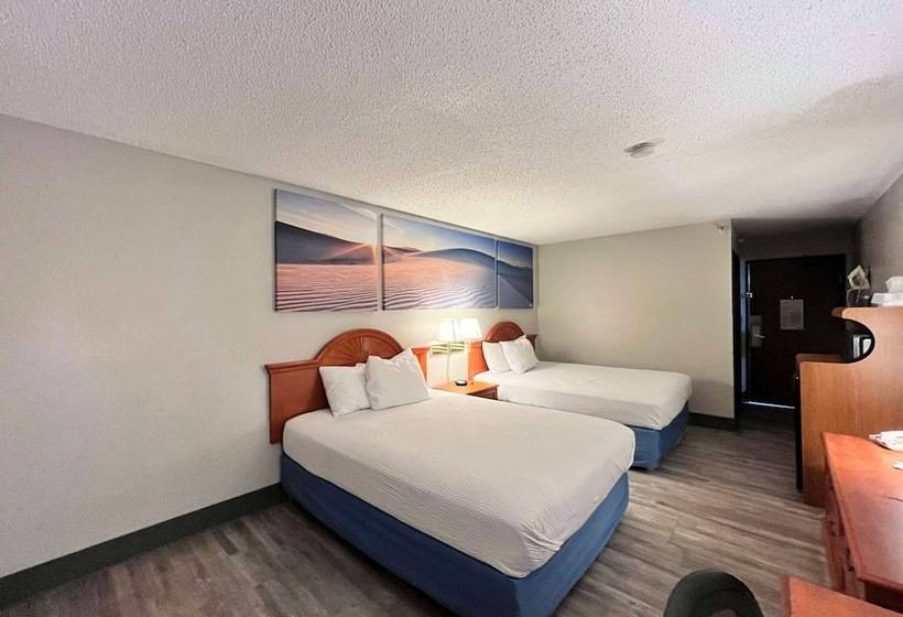 غرفه قياسيه سريرين مزدوجين, Antelope Inn & Suites