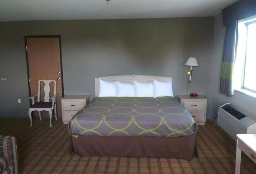 اتاق استاندارد با تخت بزرگ, Super 8 By Wyndham Albuquerque West/coors Blvd