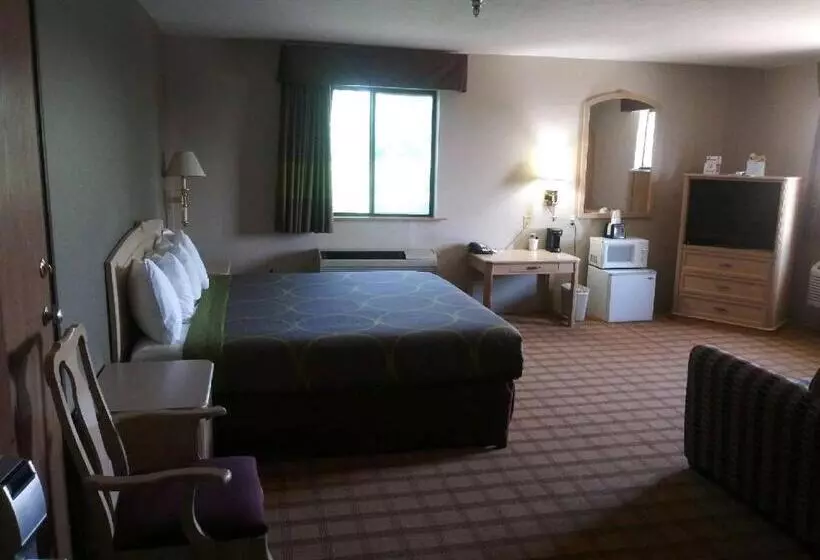اتاق استاندارد با تخت بزرگ, Super 8 By Wyndham Albuquerque West/coors Blvd
