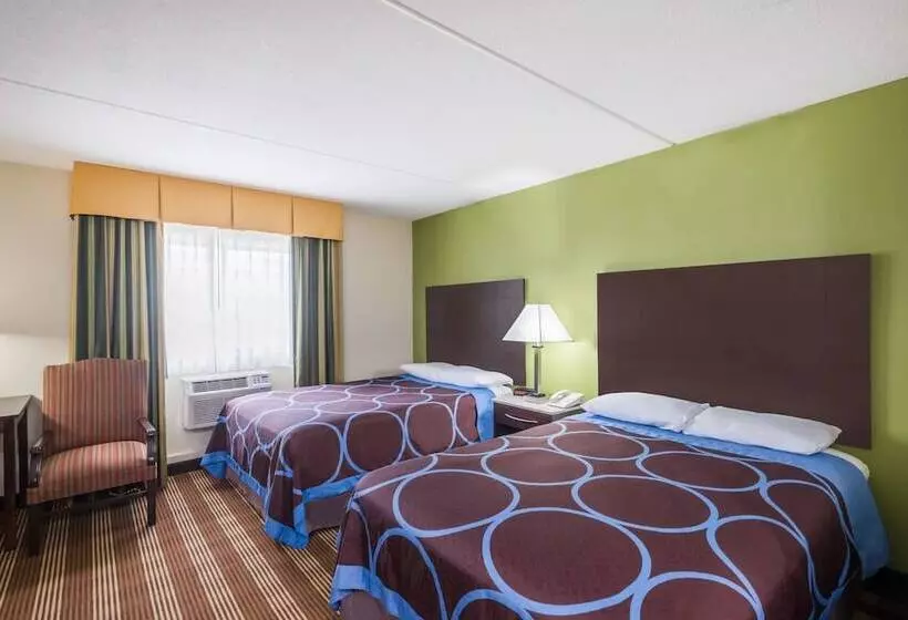 اتاق استاندارد با 2 تخت دوبل, Super 8 By Wyndham Bangor