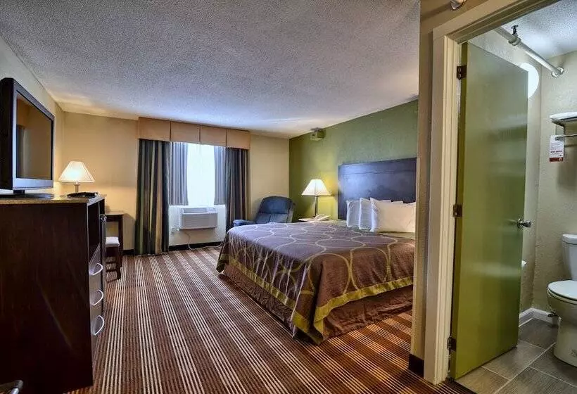 اتاق استاندارد با 2 تخت دوبل, Super 8 By Wyndham Bangor