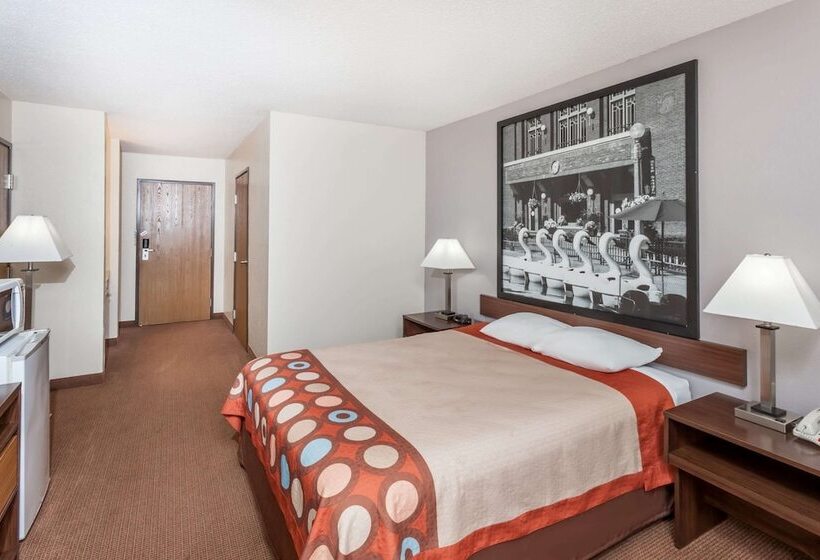 身障者適用スタンダードルーム, Super 8 By Wyndham Pekin/peoria Area