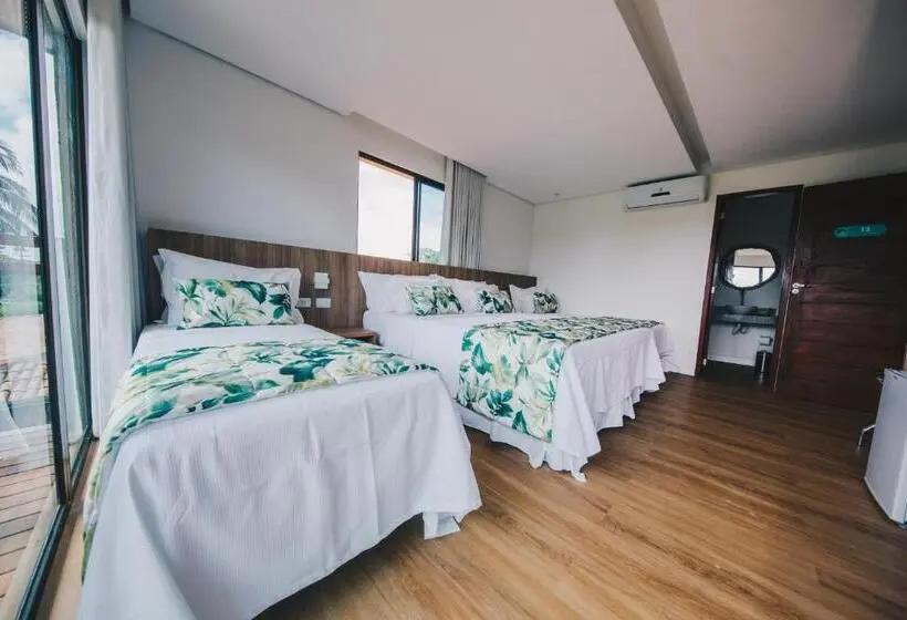 デラックスの４人部屋, Pousada Morro Do Farol