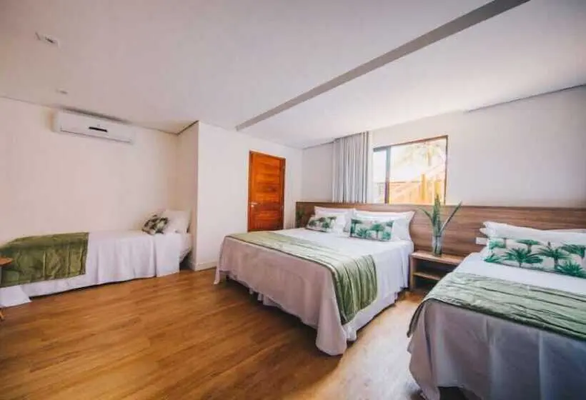 スタンダード４人部屋, Pousada Morro Do Farol