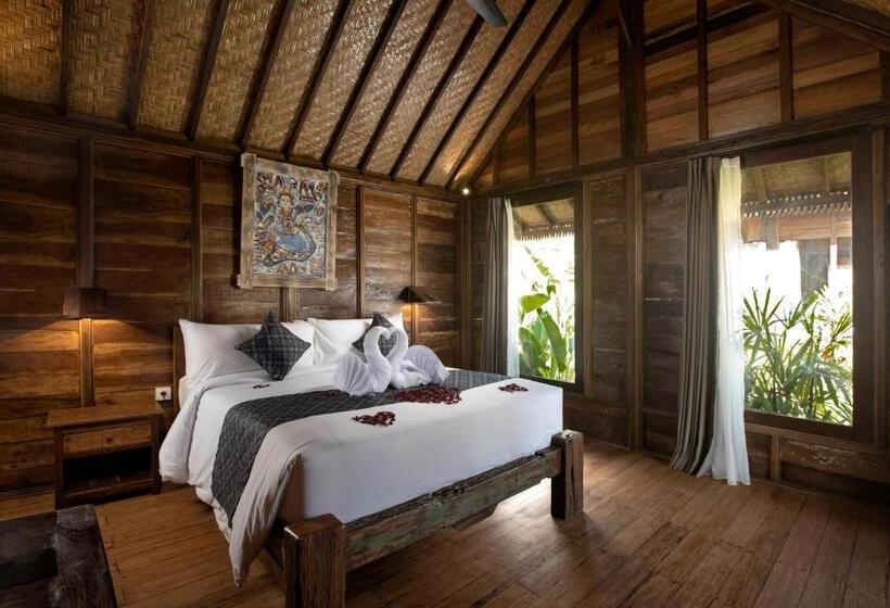 חדר דלוקס עם מרפסת, Green Space Villa