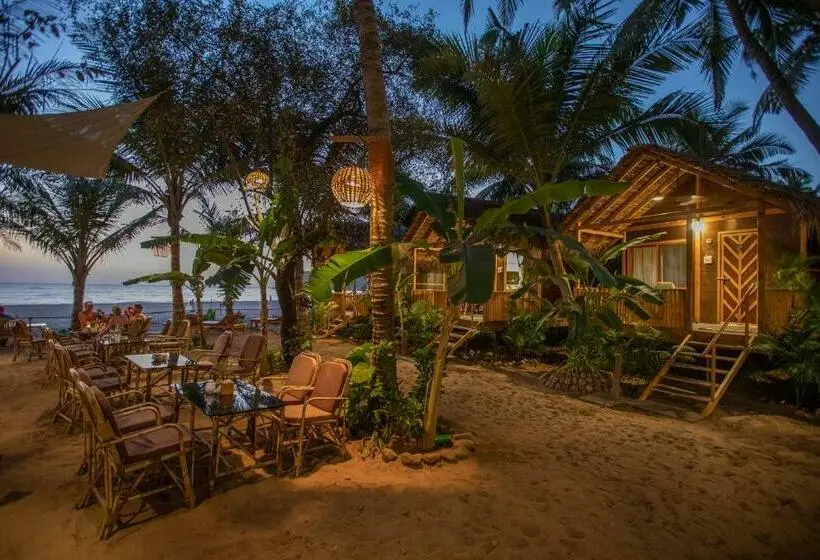 Standard-bungalow Merinäkymä, Goa Cottages Agonda