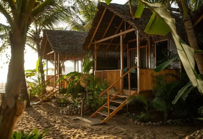 Standard-bungalow Merinäkymä, Goa Cottages Agonda