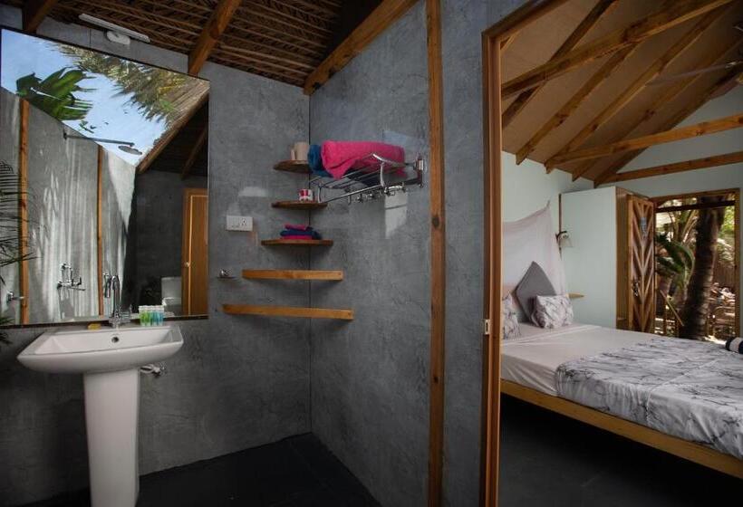 بنجلو قياسى مطل على البحر, Goa Cottages Agonda