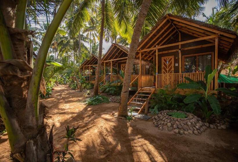 بنجلو قياسى مطل على البحر, Goa Cottages Agonda