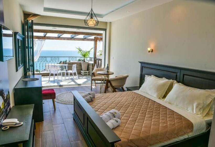 اتاق استاندارد با بالکن و چشمانداز دریا, Padam Hotel & Spa