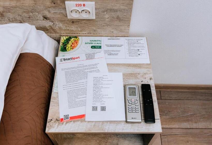 آپارتمان 1 خوابه همکف, Smart Apart