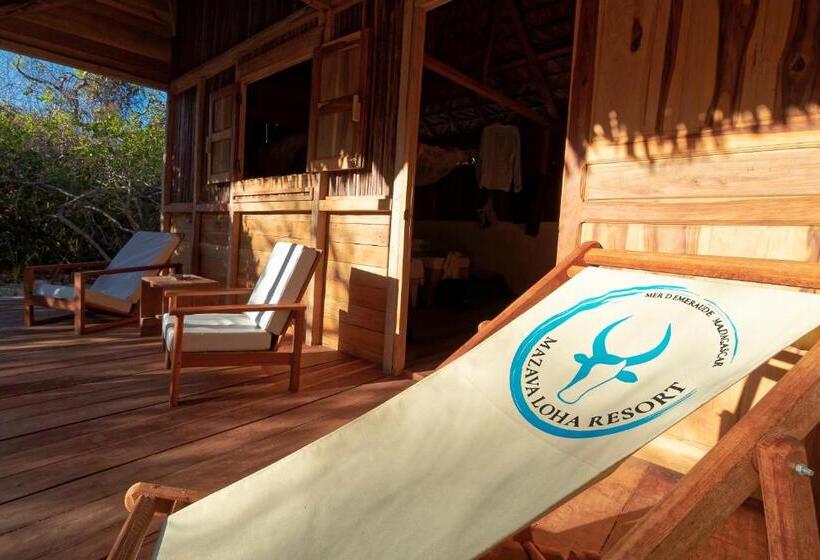 חדר משפחתי נוף לגינה, Mazava Loha Resort