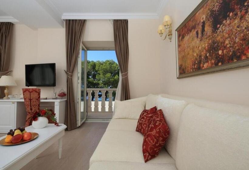 발코니가 있는 바다 전망 수피리어 룸, Luxury Rooms Villa Jadranka