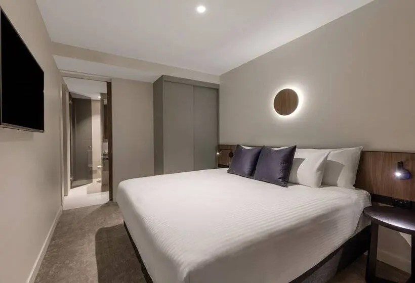 استودیوی استاندارد با تخت دوبل, Adina Apartment Hotel Melbourne Southbank