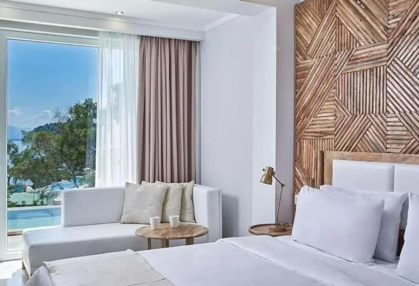 片側に海が見えるデラックスルーム, Mythos Palace Resort - Adults Only