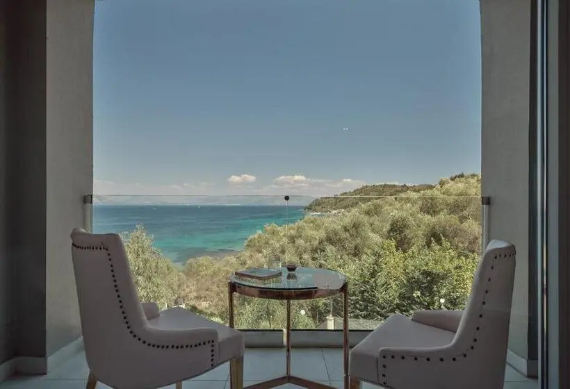 片側に海が見えるデラックスルーム, Mythos Palace Resort - Adults Only