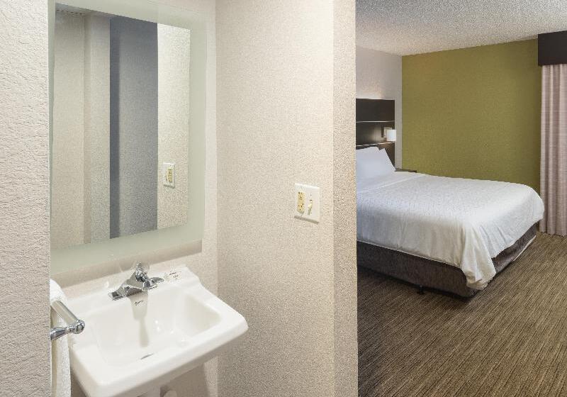 Номер Стандарт Кровать Кинг Адаптированный для Инвалидов, Holiday Inn Express Rochester   Greece, An Ihg