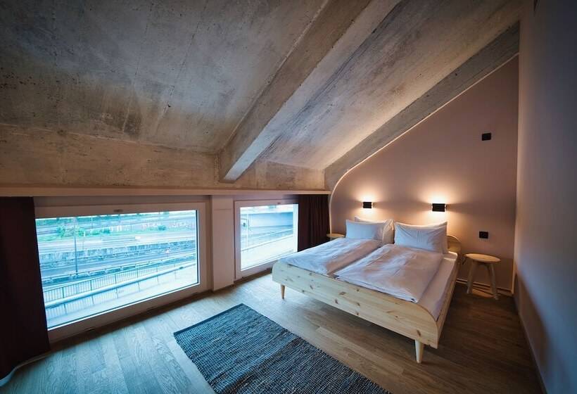 חדר דלוקס, Silo Design & Boutique Hostel Basel