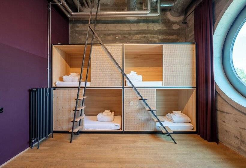 מיטה בחדר משותף, Silo Design & Boutique Hostel Basel