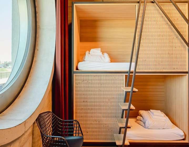 חדר סטנדרט חדר אמבטיה משותף, Silo Design & Boutique Hostel Basel