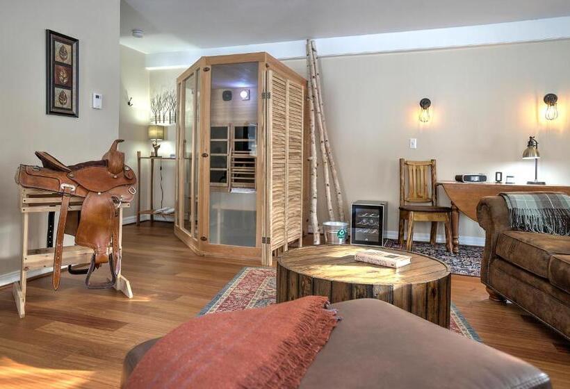 جناح ديلوكس سرير كينج, The Woodstocker B&b