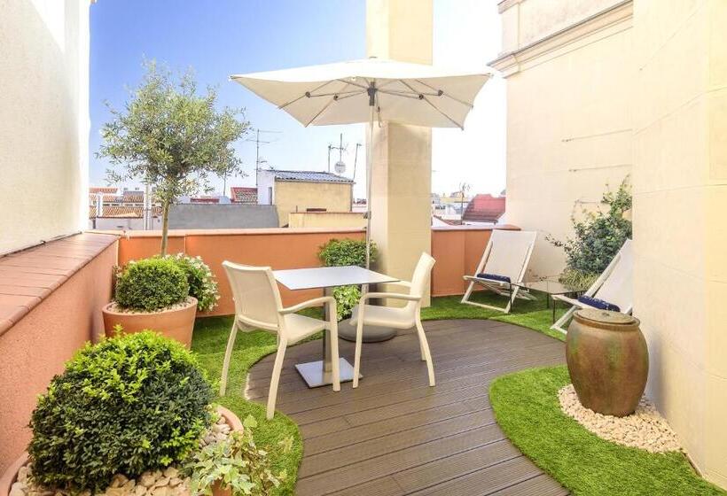 اتاق لوکس با تراس, Boutique Hotel H10 Villa de La Reina