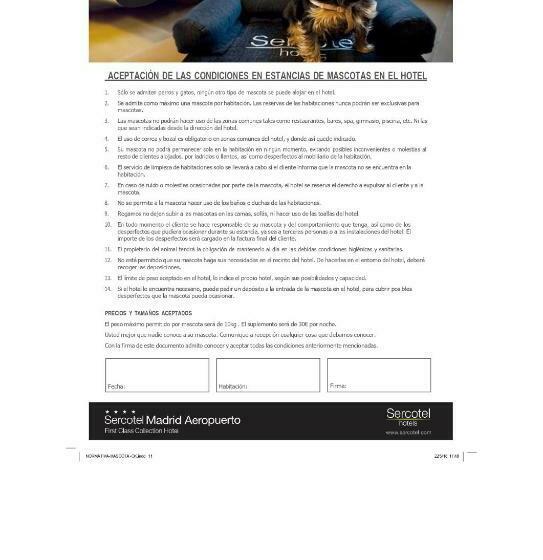 اتاق استاندارد, Sercotel Madrid Aeropuerto