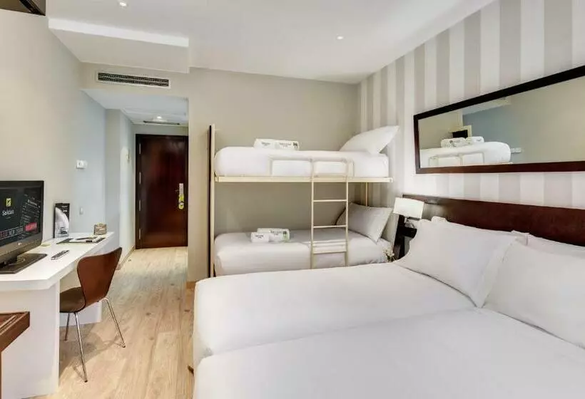 اتاق استاندارد چهار تخته, Sercotel Madrid Aeropuerto