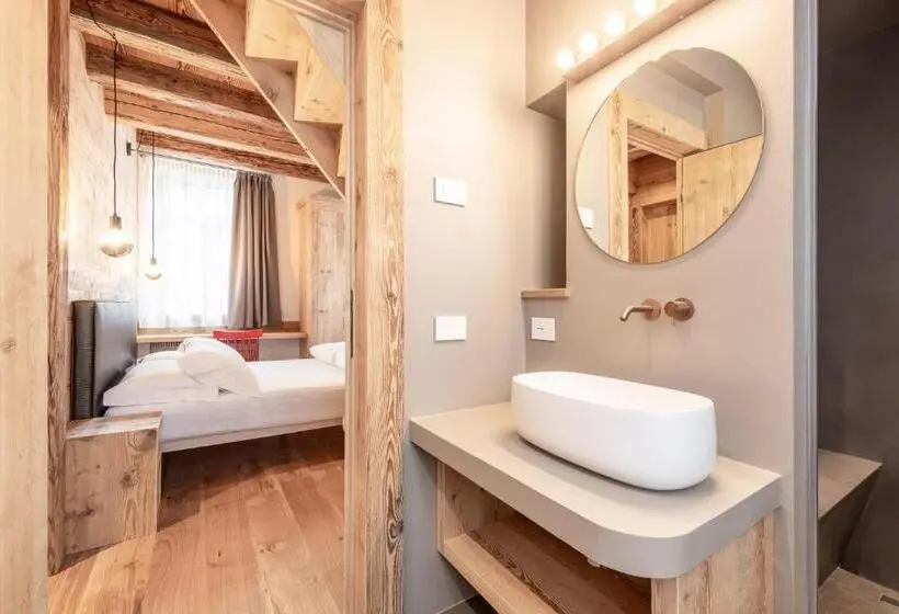 キングサイズベッドのデラックスルーム, Alla Stazion Locanda Nelle Dolomiti