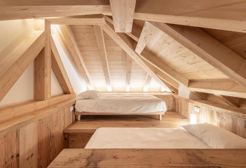 キングサイズベッドのデラックスルーム, Alla Stazion Locanda Nelle Dolomiti