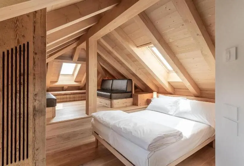 ペントハウスルーム, Alla Stazion Locanda Nelle Dolomiti