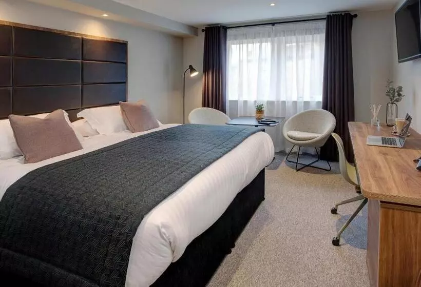 キングサイズベッドのスタンダードルーム, Mytton Fold Hotel, Ribble Valley