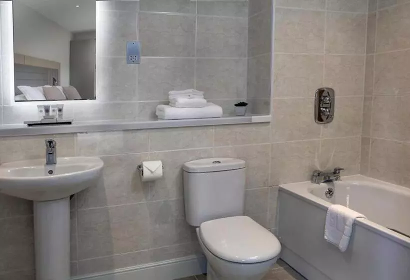 身障者適用スタンダードルーム, Mytton Fold Hotel, Ribble Valley