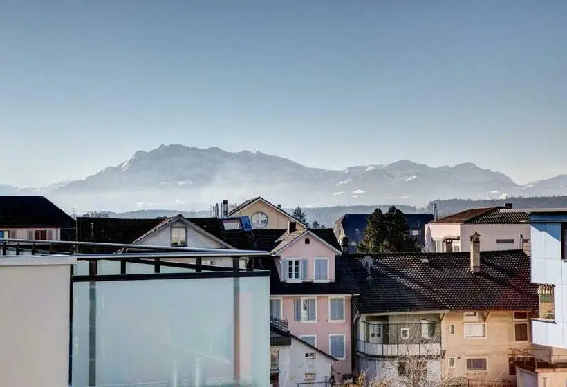 1ベッドルームのスーペリアアパートメント, Anstatthotel Hochdorf Self Check In