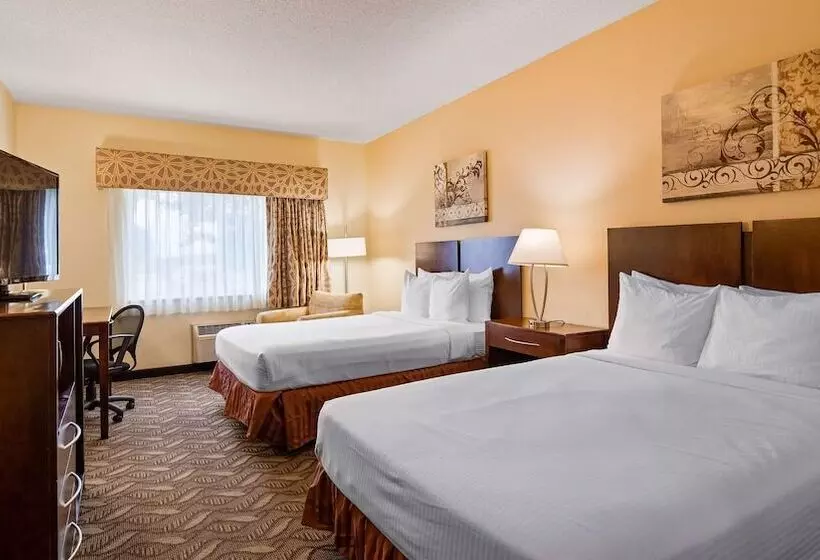 ２ダブルベッドのスタンダードルーム, Best Western Nebraska City Inn