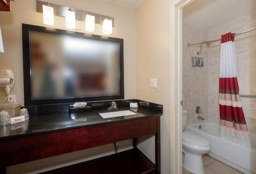 キングサイズベッドのスーペリアルーム, Red Roof Inn Childress