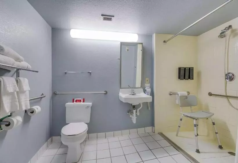 身障者適用キングサイズベッドルーム, Surestay Plus Hotel By Best Western Houston Medical Center