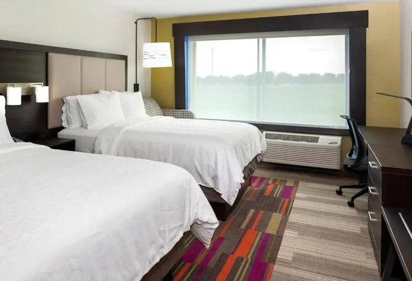 身障者適用スタンダードルーム, Holiday Inn Express & Suites   Bourbonnais East   Bradley, An Ihg