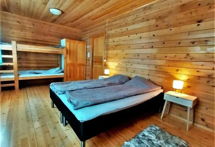 浴室共有ファミリールーム, Old Pine Husky Lodge