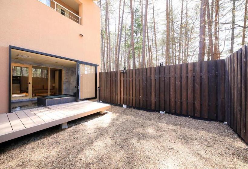 غرفة سوبيريور مطلّة علي الحديقة, Yutorelo Tateshina Hotel With Dogs