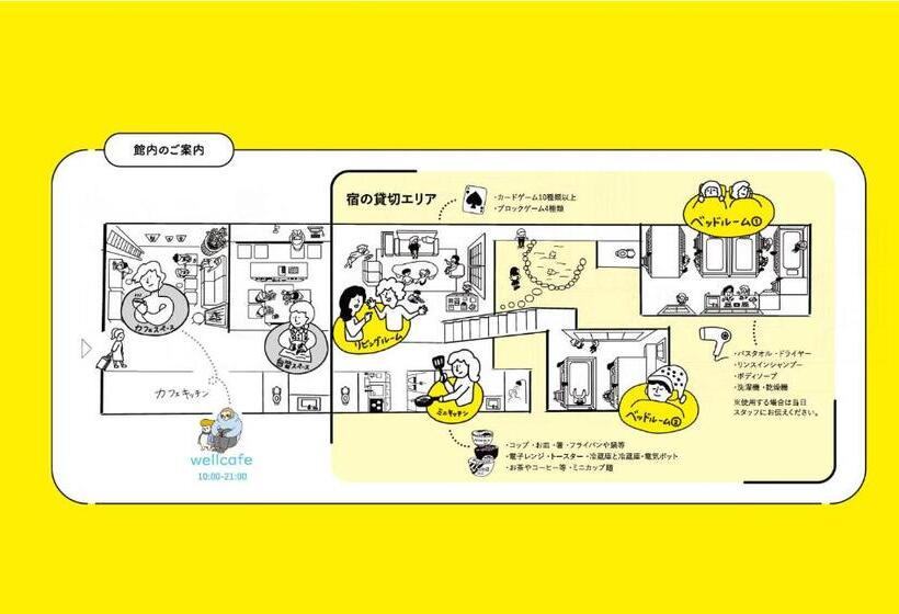 ファミリールーム, Only One Group Stays Per Day Tenmaya 家族や仲間と貸し切りゲストハウス 天満屋