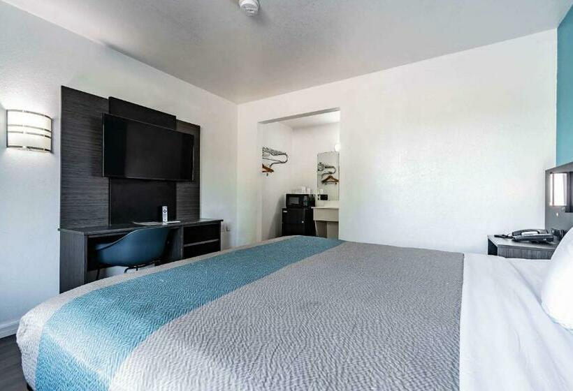 اتاق استاندارد با تخت بزرگ, Motel 6 Tampa  Near Fairgrounds  Casino